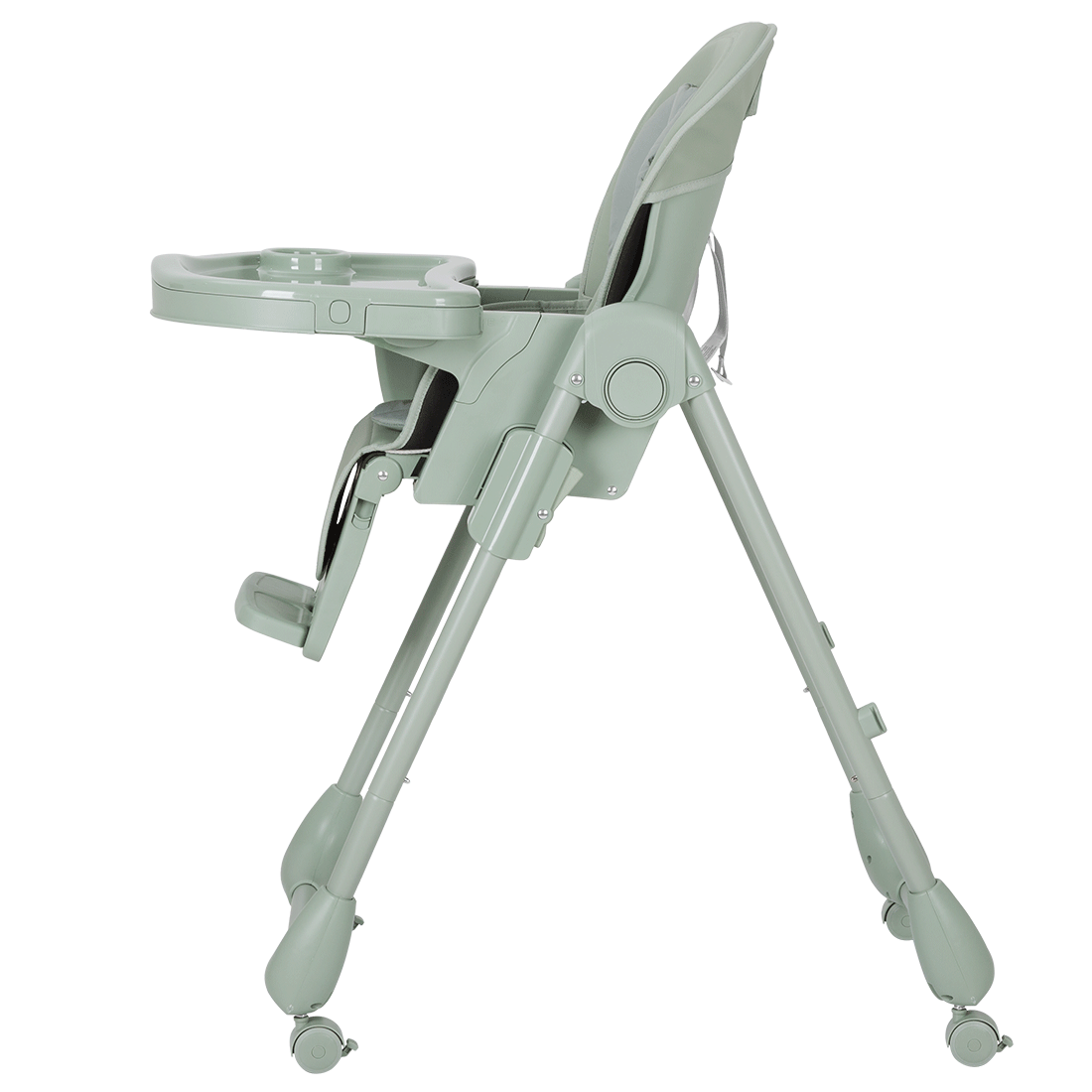 Стульчик для кормления Lotus 2025 ANIM Удобный столик для кормления и игр регулируется по глубине и легко снимается.